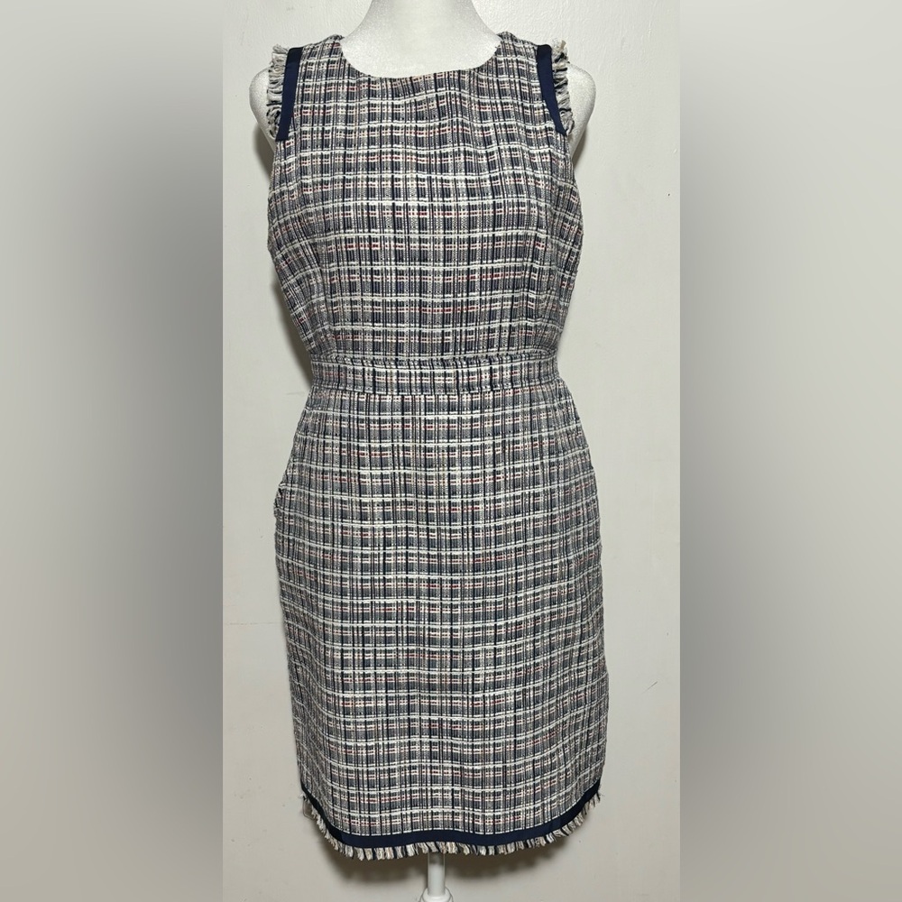 J.CREW Cotton Sleeveless Sheath Dresses Size 8P